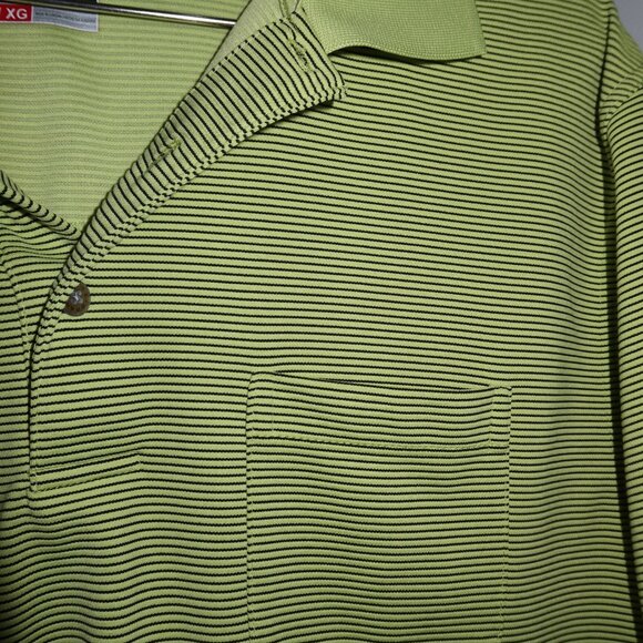 Mens Bright Green Golf Polo‎ - Picture 4 of 6